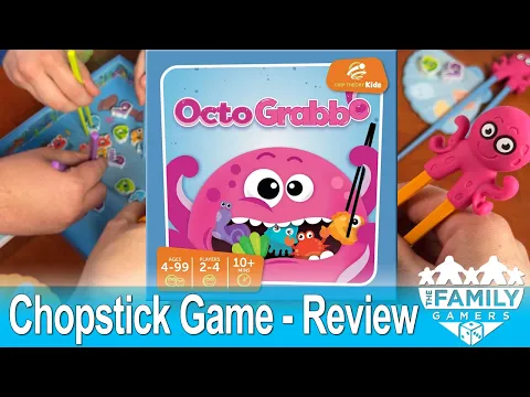 Octo Grabbo chopstick game - family game review