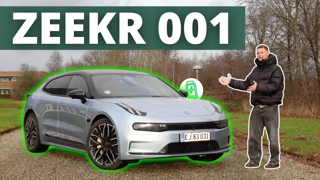 Zeekr skyder forbi skiven her... Zeekr 001 TEST