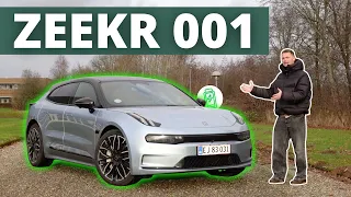 Zeekr skyder forbi skiven her... Zeekr 001 TEST