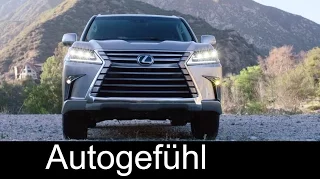 Lexus LX 570 Driving/Exterior/Interior 2016 - Autogefühl
