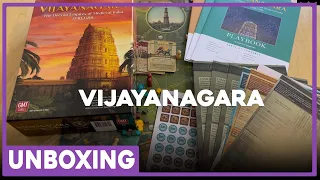 Unboxing | Vijayanagara | GMT Games | The Players' Aid