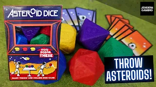 Asteroid Dice - A dice throwing game!