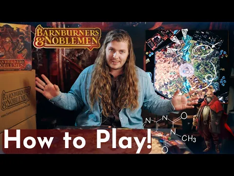 How to Play Barnburners and Noblemen: Full set up and walk through