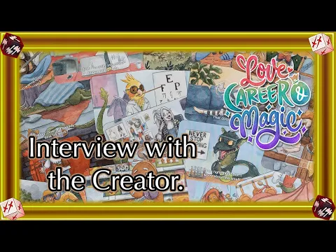Interview With Wonmin Lee | Board Game Creator | Love, Career & Magic Live on Kickstarter