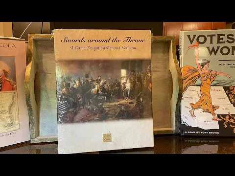 Unboxing of Swords Around The Throne by Renaud Verlaque