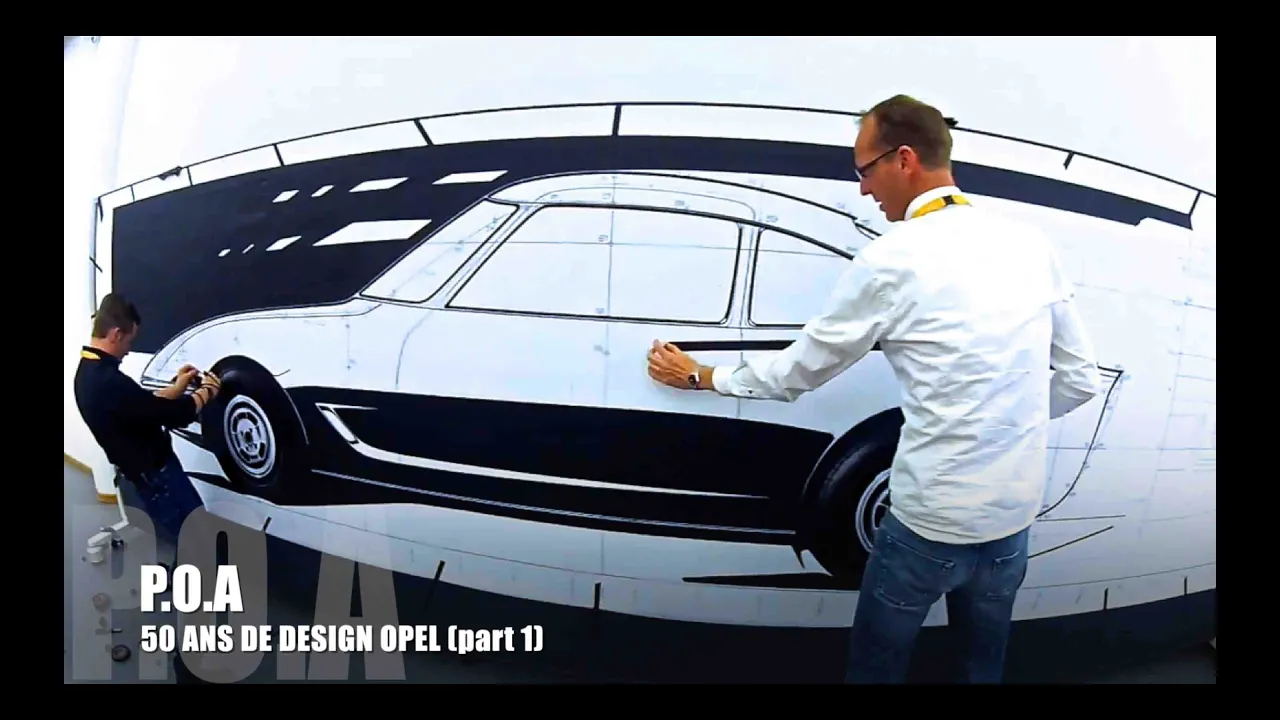 Opel GT 🇩🇪: Vous n'imaginez pas comment elle a été dessinée !