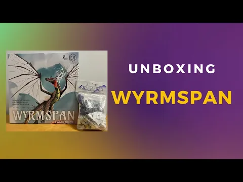 Wyrmspan Board Game and Upgrade Pack Unboxing | captured in Apple Vision Pro 4k | DaniCha