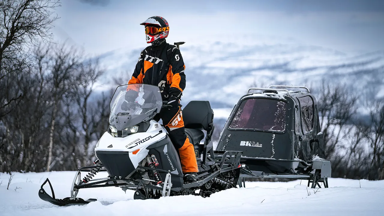 Elektrisk snøscooter i Finnmark: Klar for virkeligheten? Test av Taiga Nomad