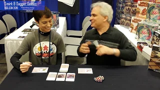 Smirk and Dagger at BGG Con 2019 - The Deadlies, SHŌBU, and Upcoming "Cinder" Kickstarter