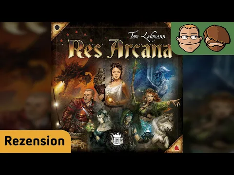 Hunter & Cron: Brettspiel Review - Res Arcana
