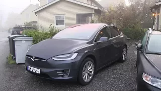 Tesla Model X consumption while preheating