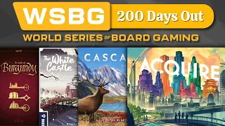 2025 World Series of Board Gaming! (200 Days Out)