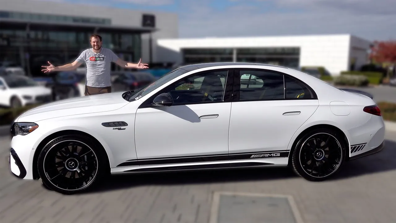 The 2025 Mercedes-AMG E53 Is a 600-Horsepower Muscle Sedan