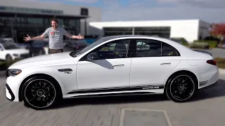 The 2025 Mercedes-AMG E53 Is a 600-Horsepower Muscle Sedan