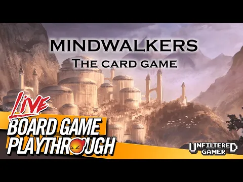 Mindwalkers Board Game - Playthrough (Live)