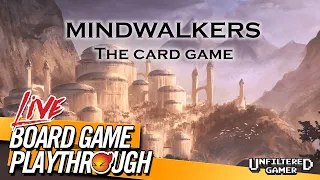 Mindwalkers Board Game - Playthrough (Live)