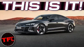 2022 Audi e-tron GT World Premiere: A Smoking Hot Electric Head-Turner With Up To 637 Horsepower!