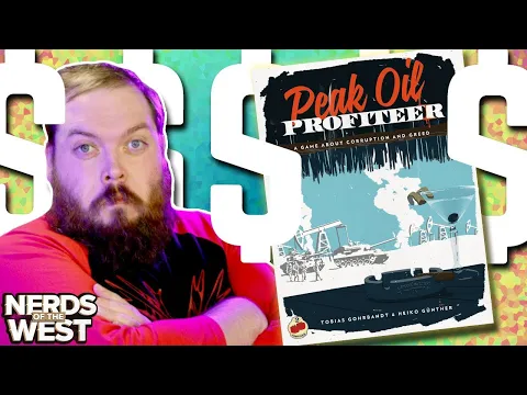 Peak Oil Profiteer + Interview with the Developer | Live Board Game Playthrough