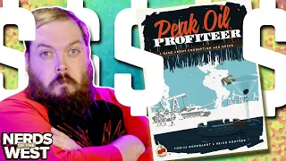 Peak Oil Profiteer + Interview with the Developer | Live Board Game Playthrough