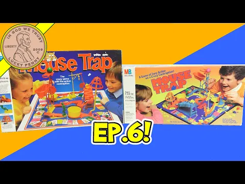 Ep. 6 1986 Mouse Trap Game Parts History - How To Set Up And Play
