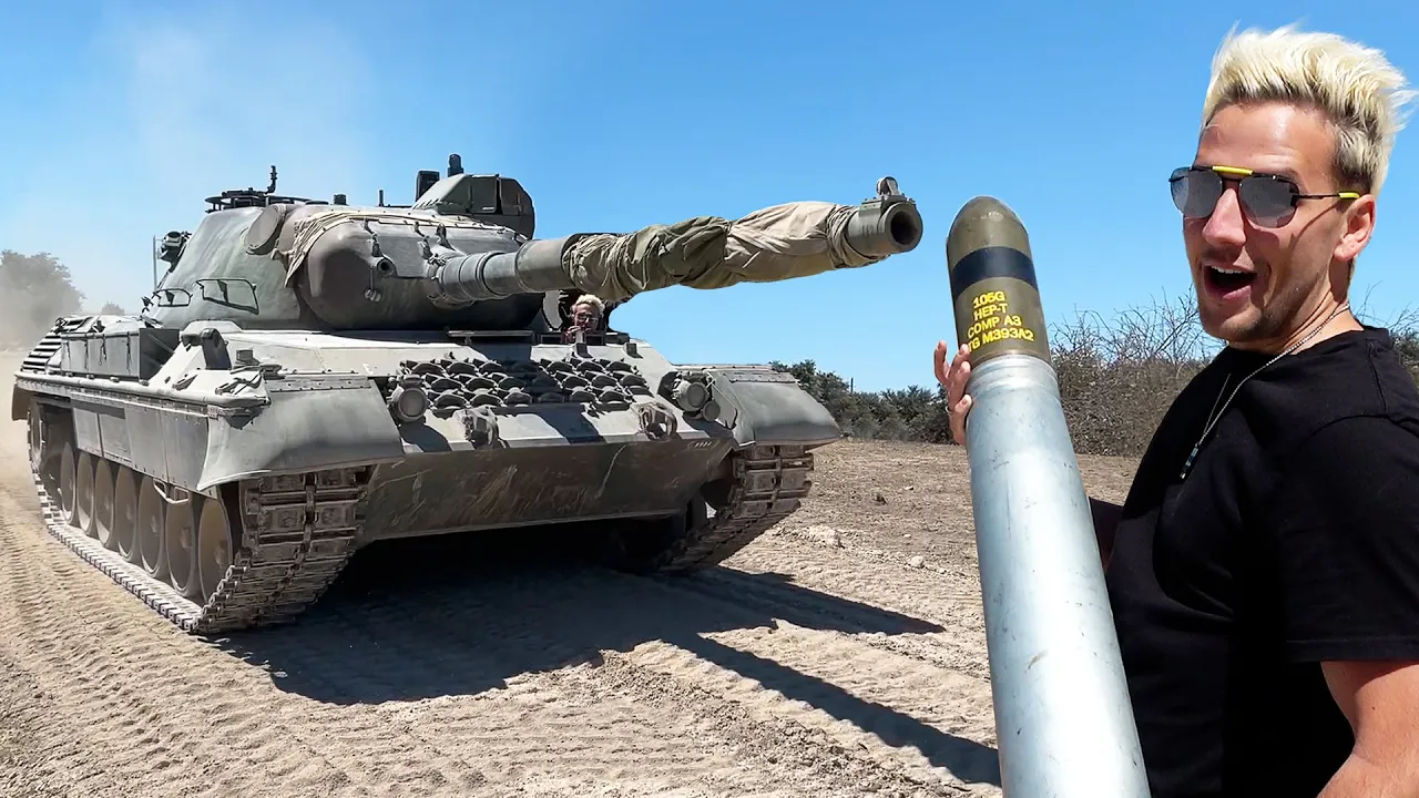 Driving and Shooting a TANK