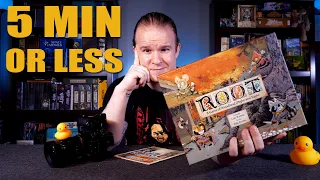 Root: A Game of Woodland Might and Right - in 5min or Less - (Quackalope Games)