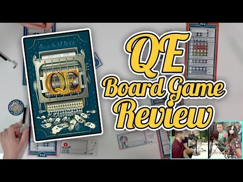 QE Board Game Review & Playthrough | How to Play a Blind-Bidding Party Game Where There's No LIMITS!