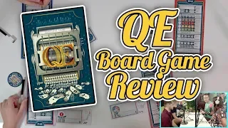 QE Board Game Review & Playthrough | How to Play a Blind-Bidding Party Game Where There's No LIMITS!