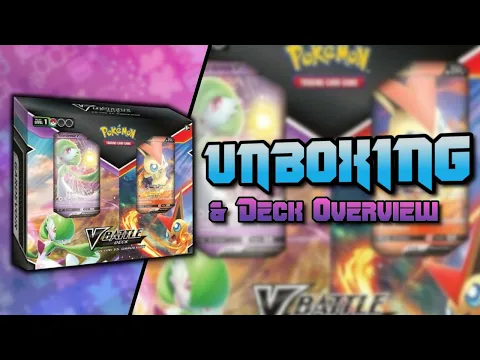Pokémon Gardevoir Victini V Battle Deck Unboxing & Deck Overview