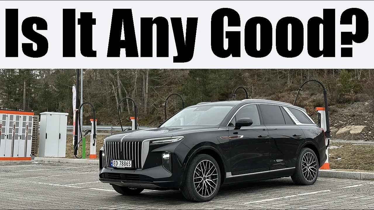 Hongqi E-HS9 | 610km Range Test (Norwegian High Speed Run)