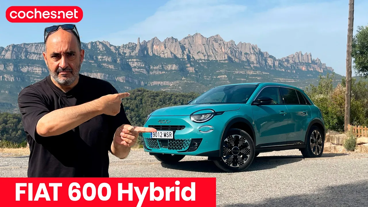 Fiat 600 Hybrid 100 CV 2024 | Prueba / Test / Review en español | coches.net