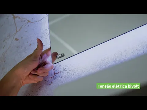 Espelho para Banheiro com Led Retangular 79,8x39,8cm Dalia Astra