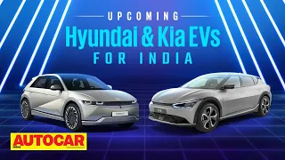 Hyundai and Kia electric cars for India  - Tata Nexon EV rivals in development too! | Autocar India