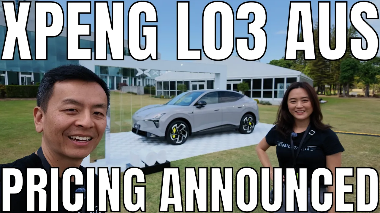Xpeng L03 Australia Pricing, Specs Announcement and Vehicle Walkaround