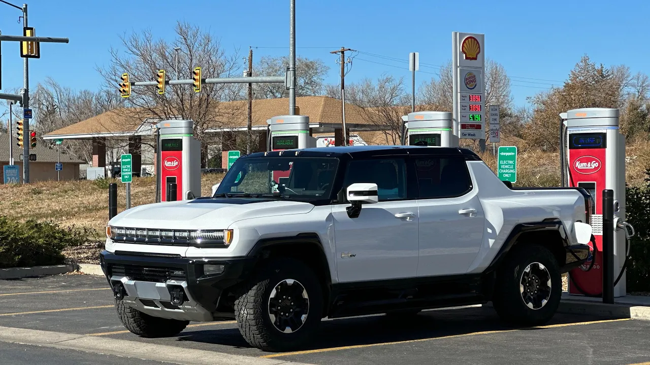 Hummer EV Pickup 70-MPH Highway Range Test