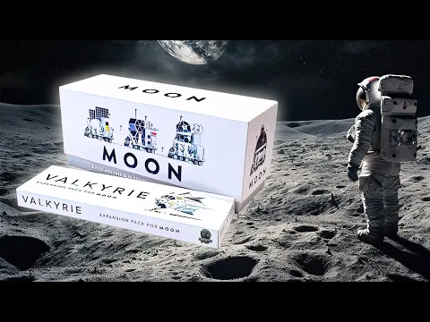Moon Board Game Deluxe Edition with Valkyrie Expansion - Unboxed!