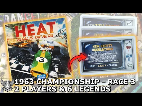Heat Pedal to the Metal - 1963 Championship Race 3 (France) - 2‑Player 6‑Legend