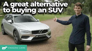 Volvo V60 Cross Country 2022 review | premium Outback and Allroad wagon rival | Chasing Cars