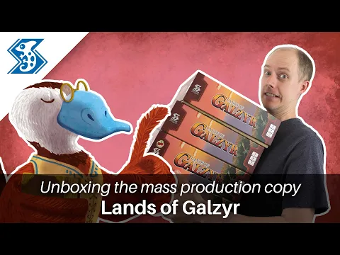 Lands of Galzyr - Unboxing the mass production copy