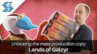 Lands of Galzyr - Unboxing the mass production copy
