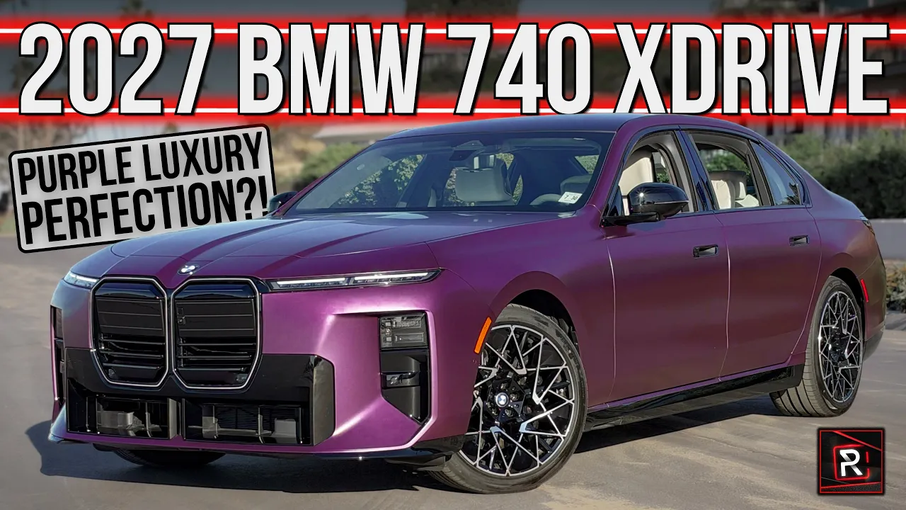 Big Bimmer Sedan Gets Better! | 2027 BMW 740 xDrive | Detailed First Drive