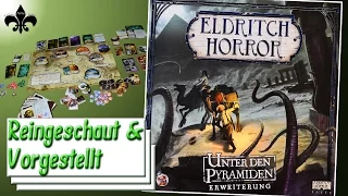 Vorgestellt: Eldritch Horror Unter den Pyramiden - Brettspiel / GER