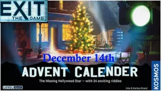 Exit The Game: The Missing Hollywood Star - December 14th