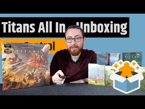 Titans All In - Unboxing & Rambling - The Witcher, Warhammer & Sam Healy