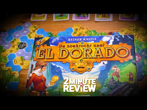 El Dorado | Bordspel - 2 Minute Review NL (4K)