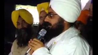 DHADRIANWALE ARRESTED BY POLICE IN KOTKAPURA 3 AM 13 10 2015