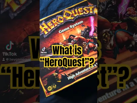 “HeroQuest” Overview #boardgames #dungeoncrawl #heroquest #tabletopgame #miniatures #fantasygame