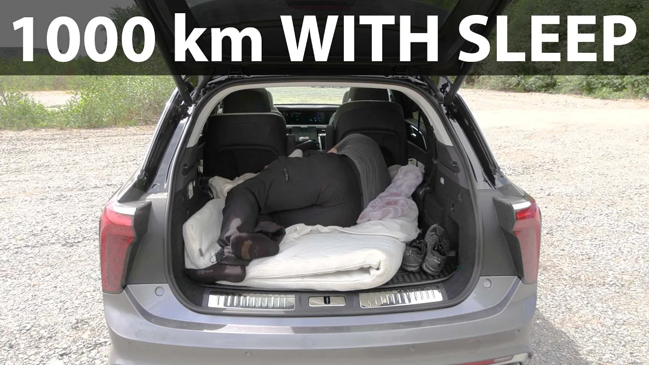 Hongqi E-HS9 Exclusive+ 120 kWh 1000 km challenge