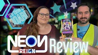 Neon Reign - Chip Theory Games neon soaked, video game inspired two player button basher. Reviewed