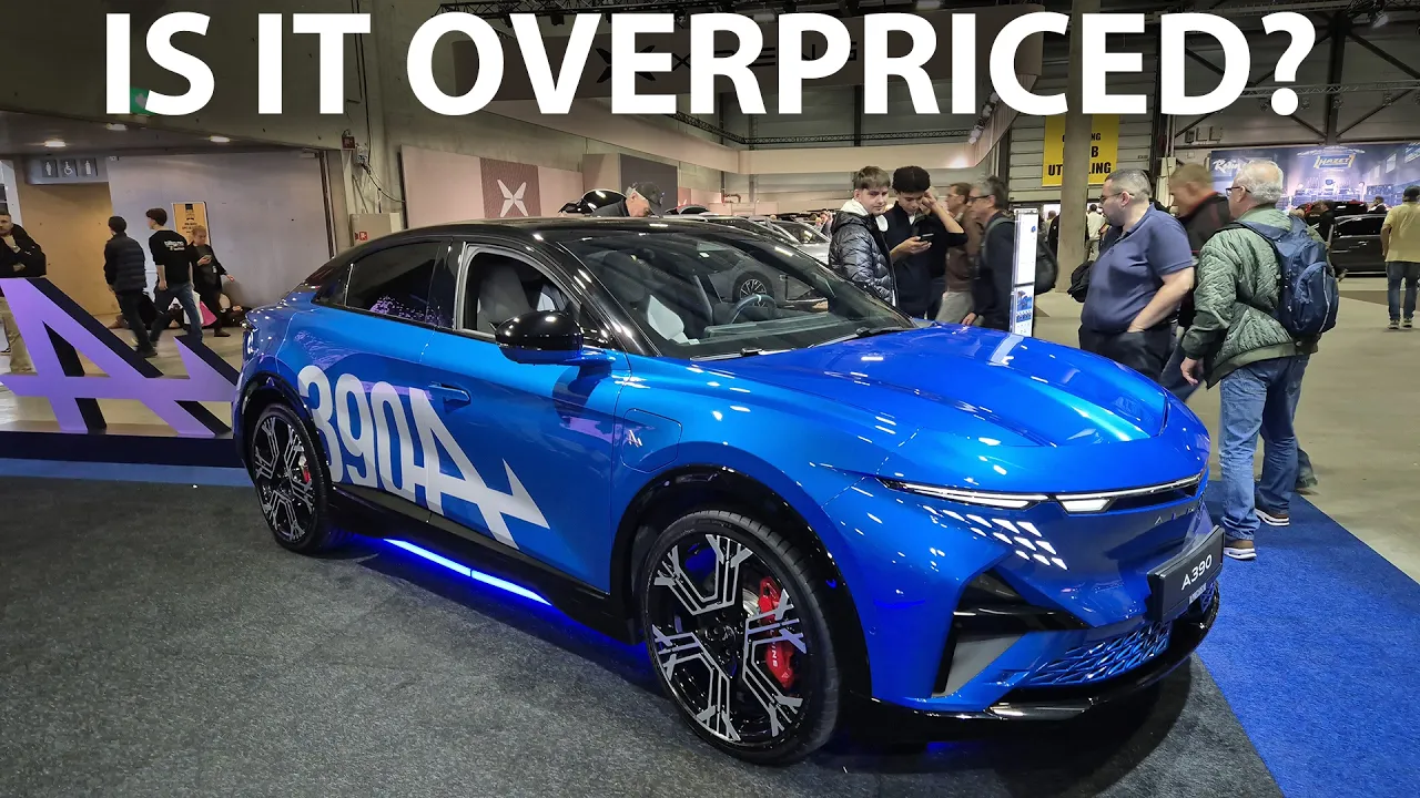 Alpine A390 GT first impressions at Oslo Motor Show